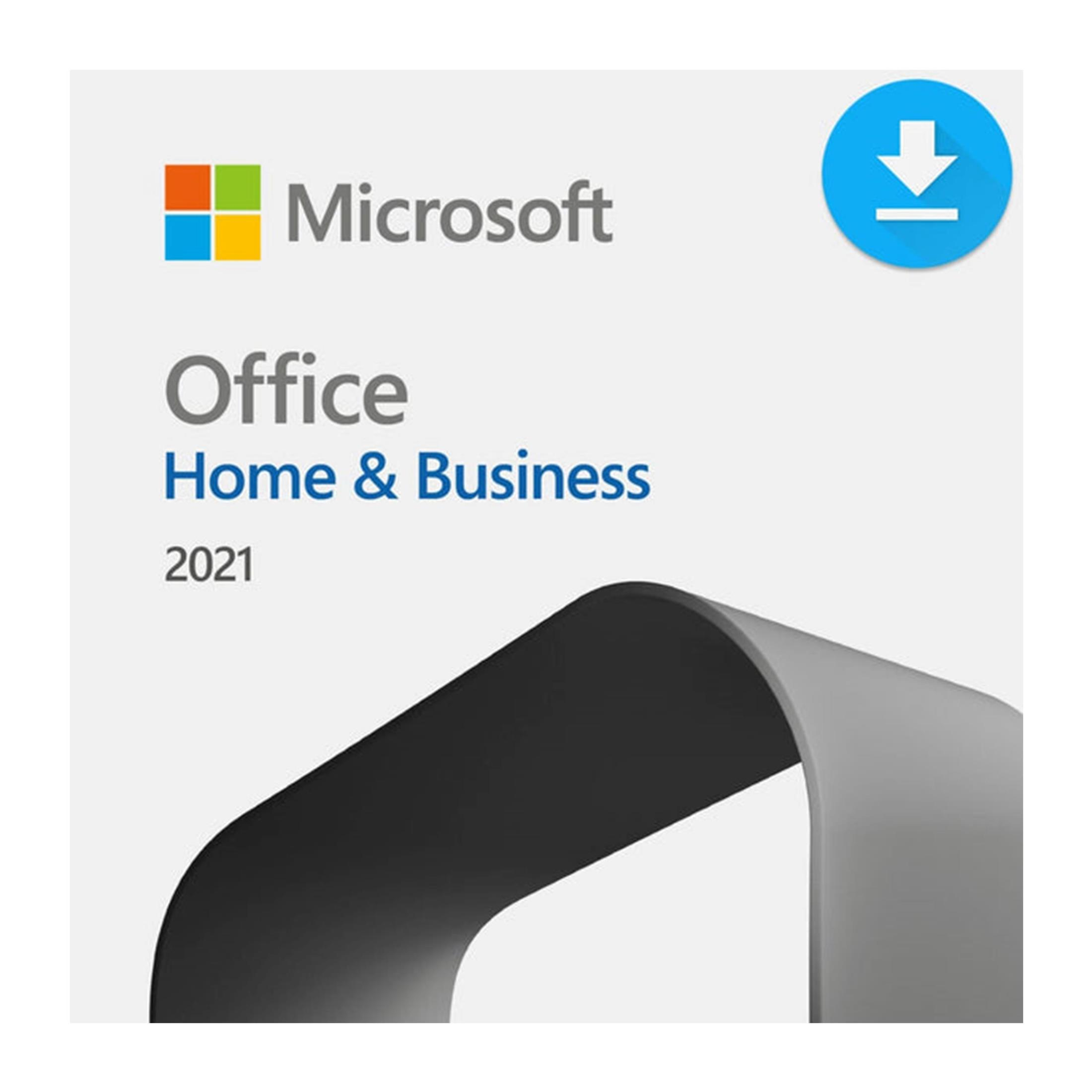 Microsoft Office Home and Business 2021 PC or Mac 1 Device Lifetime Licence  Box